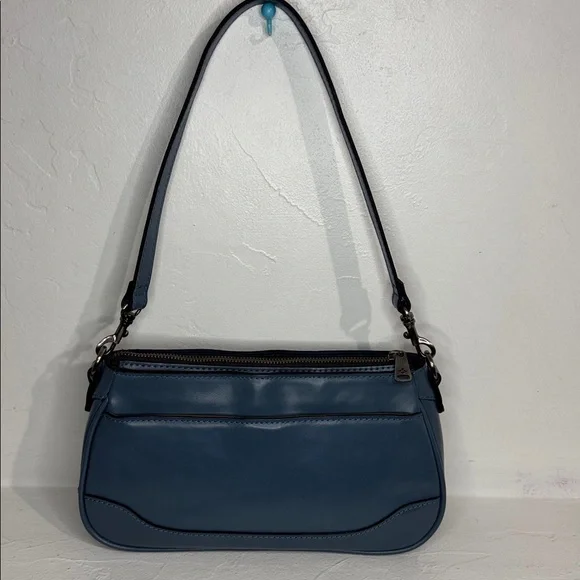 Patricia Nash Nova blue leather shoulder bag - Picture 2 of 16